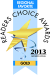 2013 Readers Choice Regional Favorite